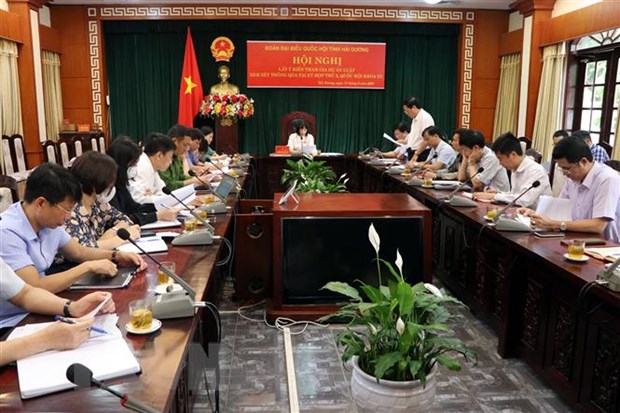 Đoàn đại biểu Quốc hội tỉnh lấy ý kiến tham gia xây dựng 3 dự án luật